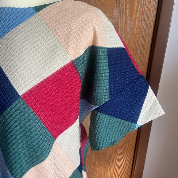 Traffic People Anthropologie Colorblock Shift Dress Size XL - Picture 2 of 5